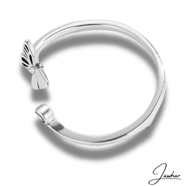 Bague ajustable | Effet Papillon Bagues Jawhar.fr