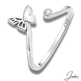 Bague ajustable | Effet Papillon Bagues Jawhar.fr Ajustable
